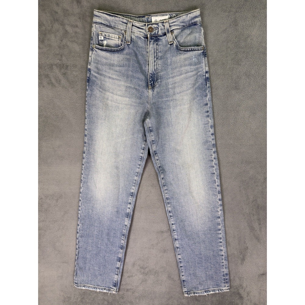 Adriano Goldschmied Jeans Womens 26 Blue Light Wash Rian High Rise Straight